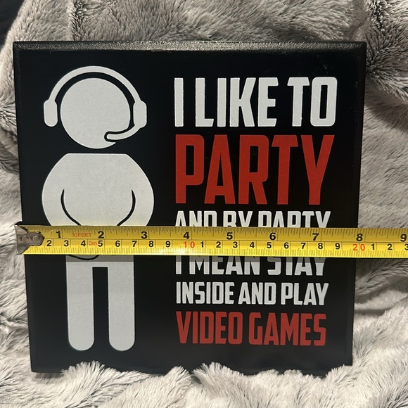 Gamer Decor Sign - Picture 3 of 4